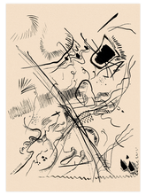 Kandinsky Sketch N1 - Art Print